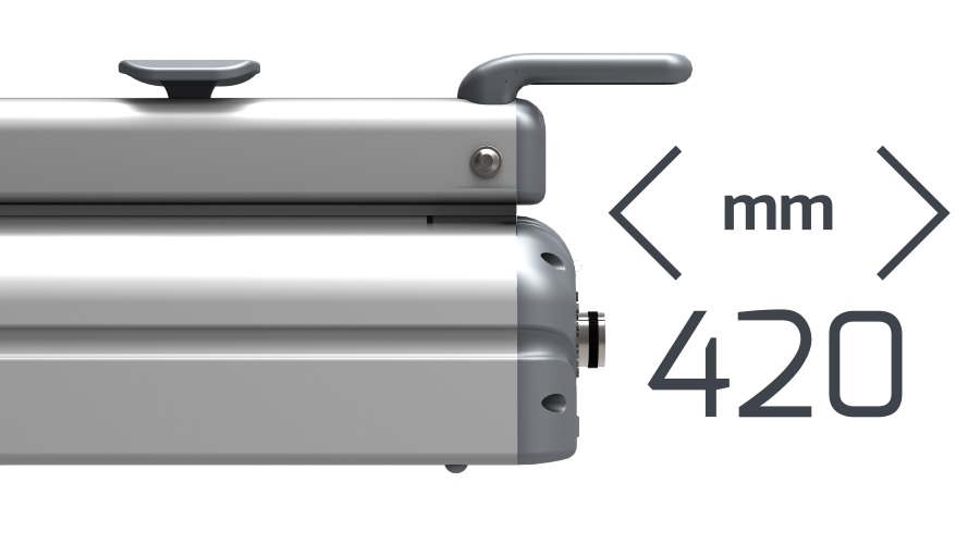 HACONA DISCONTINUED PRODUCT - CI-420 table impulse sealer (EU) (INOX)