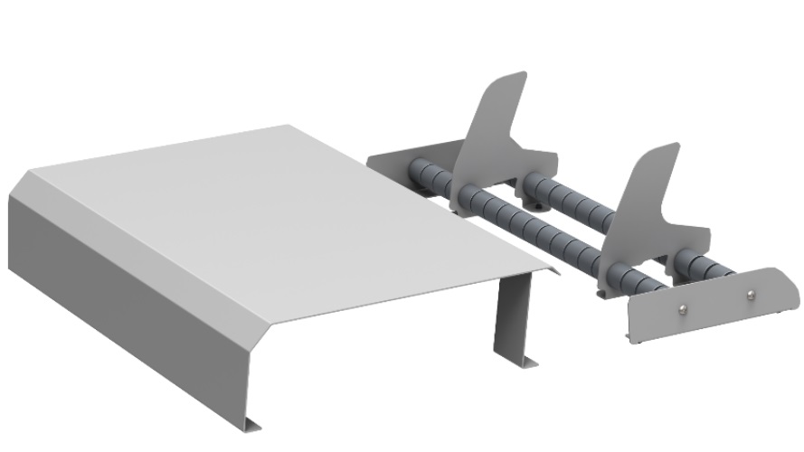 HACONA CI-220 working table & rolloflux (INOX)