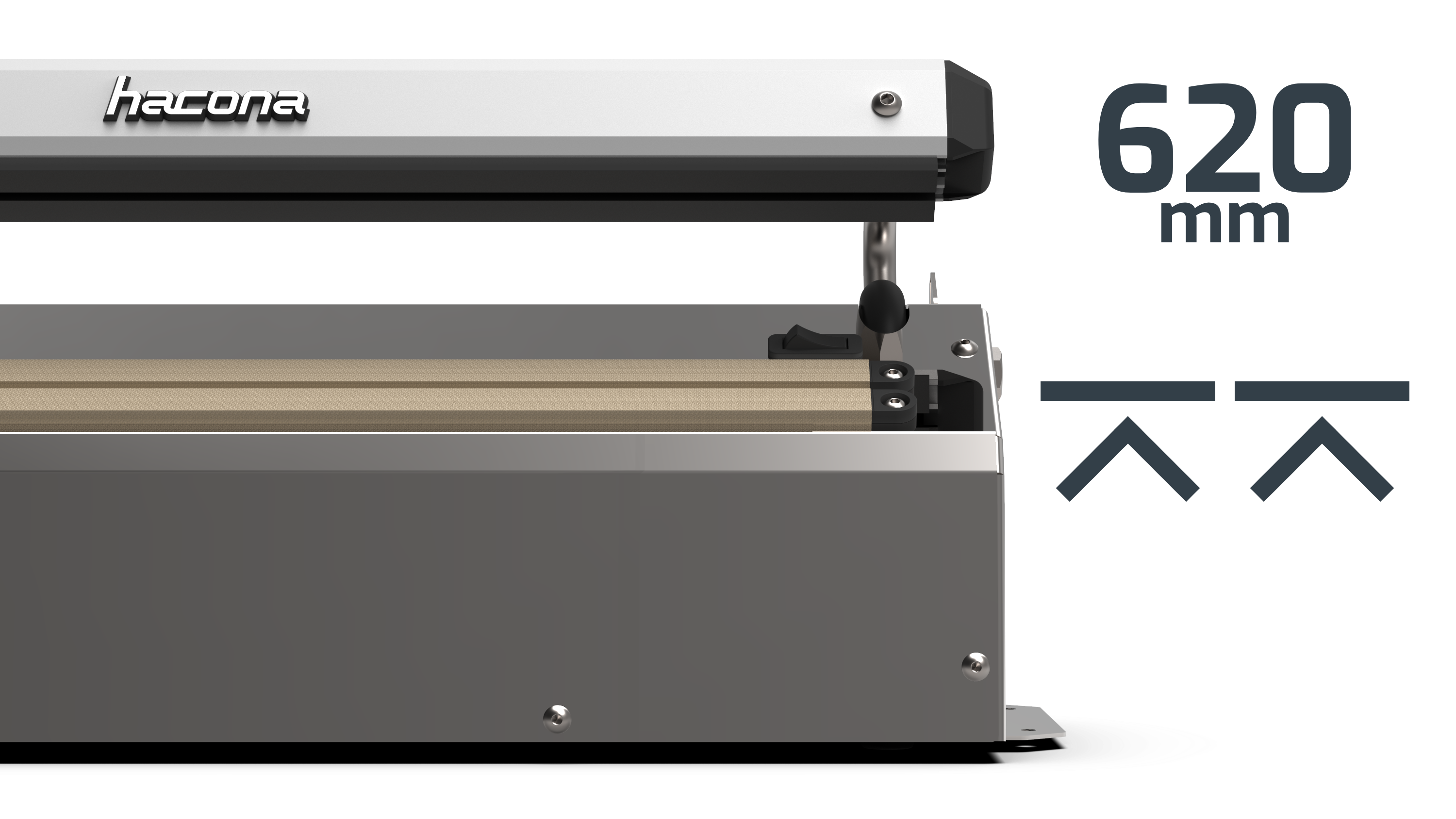 HACONA SID-620 24 industrial impulse sealer (USA) (INOX)